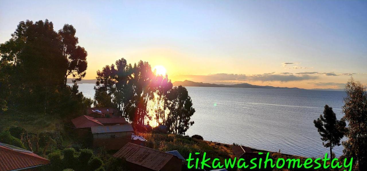 Tikawasi Homestay Comunidad Pueblo Isla Amantani Jose Luis Ocosuyo Exterior photo